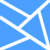 A static 50x50 pixel buddy icon featuring a blue background with white geometric lines forming an abstract shape and text reading "Why does geometry have to be so... BORING?" in pixelated font.