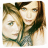Two women with light brown hair and blue eyes appear in a static pixelated image, one facing forward and the other turned slightly left.