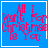 Blue square with red text reading "All I Want For Christmas Is You" and a white border, featuring two distinct animated elements.