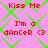 Pixelated text and green lattice on pink background, repeated in four quadrants with identical content.