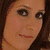Six pixelated portrait of a woman with brown hair, showing varied expressions and backgrounds in a