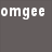 Pixelated text reads 'omgee plastic spoon!' above a white heart and plastic spoon on a dark textured background.