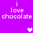 Pixelated text and heart symbols on a purple background with animated heart color changes.