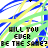 repeated text fragments with diagonal blue and green lines over a white background, showing partial pixel degradation in the lower-right corner