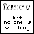 Animated sequence of text-based icons showing 'Dance like no one is watching' and 'Stag like no one is listening' with pink accent color changes across frames.