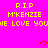 Bright pink background with yellow text repeating 'R.I.P M'KENZIE WE LOVE YOU' and red heart symbols scattered across the image.