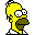 Pixelated yellow cartoon character with large white eyes, dark green nose, and white shoes in four side-by-side poses showing head rotation from left to right.