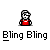 Animated contact sheet of a pixel art character in red outfit with white hands, showing sequential frame changes from small to large size and hand gestures.