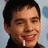 A four- shows a person with short dark hair in different poses and text overlays: 'I', 'LOVE', 'DAVID', and an empty