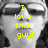 Pixelated grayscale image of a person's face with yellow text overlay reading "I love this guy!" in blocky font.