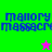 A split-screen image with four quadrants showing blue text on green and pink backgrounds, each containing a star icon.