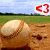 A split-screen image with a softball on dirt, grass, and sky background; red '<3' symbol; green text 'softball is my life peace luv softball'; purple text 'softball LEARN IT. LIVE IT. LOVE IT.'