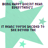 A static image of a repeated pattern featuring teal stars with text overlays in black and purple fonts.