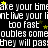Pixelated text repeats 'make your bint live your lint' with 'too fast' and 'comecoubles they will pass' on black background, yellow stars scattered.
