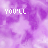 Animated contact sheet of a purple cloud-patterned icon with changing text across frames, displaying 'YOU'LL BE SORRY' in varying pixelated styles and colors.