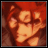 Pixelated anime-style character with red hair and orange tones, next to black background with white text reading 'Anime IM' and 'com'.