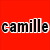 A four-quadrant image with red, black, and gray sections containing text and a person's face.