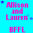 A static image with a bright cyan background displaying repeated text and star symbols in pink and blue.