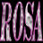 Pixelated static icon featuring large stylized text in pink and white tones on a black background with visible dithering and anti-aliasing effects.