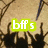 Static image with pixelated text overlays on a textured background showing repeated dark shapes.