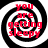 Four identical spiral patterns with red text reading 'you are getting sleepy' on a black and white background.