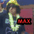 Three side-by-side images show people with red text labels MAX, MATT, GUS over their faces; below are two red banners reading NOT PICTURED LUCAS!!! and THE SHREDDS!!