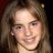 Static 48x48 pixel icon showing a close-up of a person with long brown hair and light skin, rendered in low-resolution pixel art style with visible dithering and color blending.