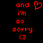 Red pixelated text and symbols on black background, two identical vertical with heart and smiley icons above text