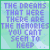 Pixelated text on a light blue background with green border; show identical static content except for heart symbols at bottom right