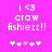 Pixelated text and symbols on a bright pink background with two variations of heart and plus signs.