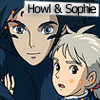 Two anime-style characters with blue eyes and light skin, one with dark hair and the other with gray hair, positioned closely together under a text banner.