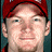 A 48x48 pixel buddy icon featuring a person in a red cap on the left and green text reading "Original Icons .com" on a dark green background, displayed as part of an animated contact sheet with two frames.