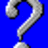 A pixelated silver question mark on a blue background with text reading "Question of the Day" and "500 Points" in white.