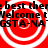 Red background with white concentric circles and repeated black text reading "best then Welcome t GSTA-NA" in a pattern