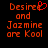 Red pixelated text on black background with a heart symbol replacing the 'e' in 'Desire' on the left side of the image.