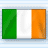 Static pixel art of a vertical tricolor flag with green, white, and orange sections on a light blue background.