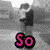 A grayscale animated sequence shows a figure in motion with pink text overlays reading 'So', 'Romantic!', and '<3<3<3'