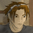Pixelated anime-style character with brown hair and a headband, next to black background with white text reading 'Allana: Yedi Jacen!!'