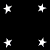 A static digital image features white star shapes scattered across a dark blue gradient background with repeated white 'AC' symbols in a pattern