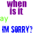 Animated contact sheet of a text-based buddy icon showing repeated phrases in purple, green, and blue with pixelated effects across 11 frames.