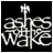 Animated contact sheet of a Lamb of God icon showing text transitions between "ashes wake" and "LAMB OF GOD" with a cross symbol, rendered in black-and-white pixel art style on gray background.