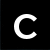 Four white letters arranged in a on black background, forming 'CO' vertically and 'OI' horizontally