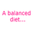 A static image featuring pink text and a chocolate chip cookie split into two halves against a white background with gray transparency area.