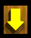 Yellow downward arrow on wooden background with text variations and rotation changes across three