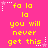 A static image with a bright pink background displays yellow pixelated text reading "fa la la you will never get this" in a pattern, surrounded by white and pink star-shaped pixel decorations
