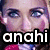 six pixelated face close-ups with text overlays, showing a person in red and white clothing against dark background