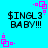 $INGL3 BABY!!! text on cyan background with pink square animations; four identical copies arranged in a , each copy has two distinct animation states