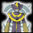 A pixelated anime-style character with purple and yellow armor, blue wings, and a glowing aura on the left side of a contact sheet; text "Anime IM" and "COM" in white pixel font on black background to the right.
