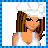 Pixel art contact sheet showing four frames of a female character in white outfit with blue accents, including full-body view and text "Tomboy 4 Life".