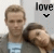 Two pixelated figures embrace under a gray with 'love' text and an animated heart symbol changing from black to white
